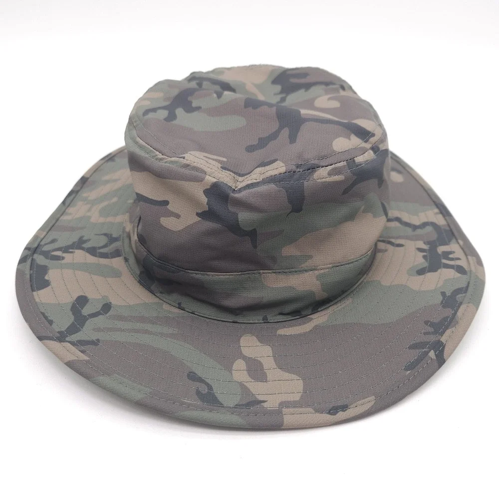 Hurley Back Country Boonie Hat Fishing Floatable Bucket Hat Camo Hiking One Size